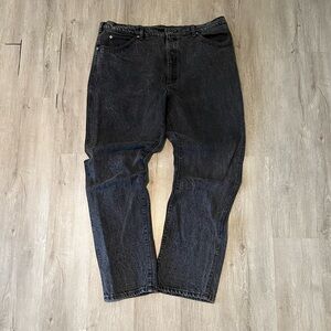 Vintage LEE RIDERS Black Stone wash Denim Jeans